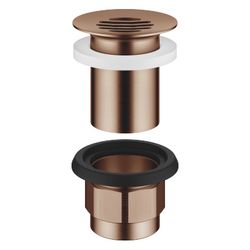 Dornbracht Siebventil für Becken ohne Überlauf G 1 1/4", Bronze gebürstet... DORNBRACHT-10110970-42 4099477108087 (Abb. 1)