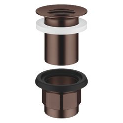 Dornbracht Siebventil für Becken ohne Überlauf G 1 1/4", Dark Bronze gebürstet ... DORNBRACHT-10110970-43 4099477462684 (Abb. 1)