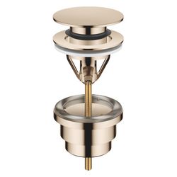 Dornbracht Ablaufgarnitur mit Druckverschluss G 1 1/4" für Becken mit Überlauf,... DORNBRACHT-10125970-26 4099477185866 (Abb. 1)