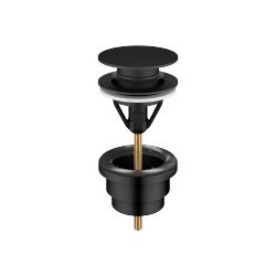 Dornbracht Ablaufgarnitur mit Druckverschluss G 1 1/4" für Becken mit Überlauf,... DORNBRACHT-10125970-33 4029011635052 (Abb. 1)