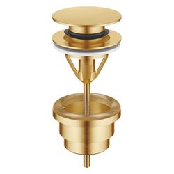 Dornbracht Ablaufgarnitur mit Druckverschluss G 1 1/4" für Becken mit Überlauf,... DORNBRACHT-10125970-37 4099477431574 (Abb. 1)