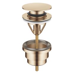 Dornbracht Ablaufgarnitur mit Druckverschluss G 1 1/4" für Becken mit Überlauf,... DORNBRACHT-10125970-46 4099477030814 (Abb. 1)