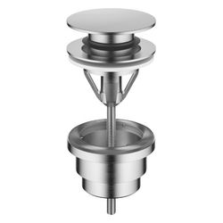 Dornbracht Ablaufgarnitur mit Druckverschluss G 1 1/4" für Becken mit Überlauf,... DORNBRACHT-10125970-93 4029011943225 (Abb. 1)