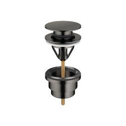 Dornbracht Ablaufgarnitur mit Druckverschluss G 1 1/4" für Becken mit Überlauf,... DORNBRACHT-10125970-99 4029011742804 (Abb. 1)