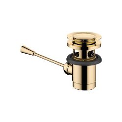 Dornbracht Ablaufgarnitur mit Kniehebel 185mm G 1 1/4" für Becken mit Überlauf,... DORNBRACHT-10300970-09 4029011358517 (Abb. 1)