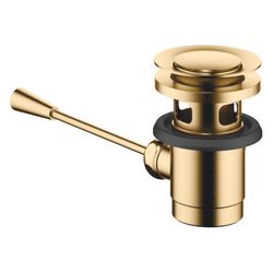 Dornbracht Ablaufgarnitur mit Kniehebel 185mm G 1 1/4" für Becken mit Überlauf,... DORNBRACHT-10300970-37 4099477431611 (Abb. 1)