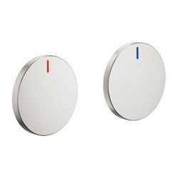 Dornbracht Griffeinsatz CYO rot und blau Set, Platin gebürstet... DORNBRACHT-11284811-06 4029011934445 (Abb. 1)