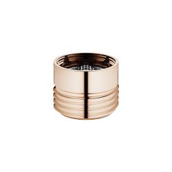 Dornbracht Adapter für Brauseabgang G 3/8"xG 1/2", Champagne 22kt Gold, 1220297... DORNBRACHT-12202979-47 4029011634215 (Abb. 1)