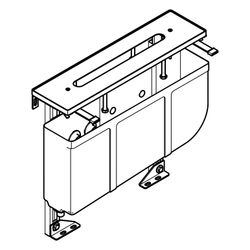 Dornbracht Montagesystem Perfecto höhenjustierbar G 1/2" Montageplatte 566x144mm... DORNBRACHT-1261497090 4029011706233 (Abb. 1)