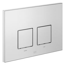 Dornbracht Betätigungsplatte eckig, für WC-Unterputz-Spülkasten Geberit, 169x24... DORNBRACHT-12665980-93 4099477216201 (Abb. 1)