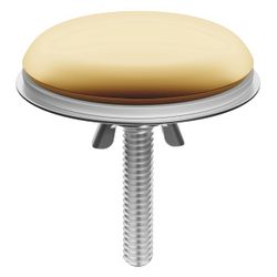 Dornbracht Hahnlochabdeckung, Gold gebürstet PVD... DORNBRACHT-12715970-37 4099477431888 (Abb. 1)