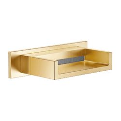 Dornbracht Schwallauslauf Water Fall für Wandmontage Ausladung 120mm, Messing g... DORNBRACHT-13420979-28 4029011896552 (Abb. 1)