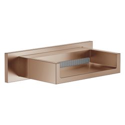 Dornbracht Schwallauslauf Water Fall für Wandmontage Ausladung 120mm, Bronze ge... DORNBRACHT-13420979-42 4099477207360 (Abb. 1)