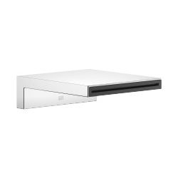 Dornbracht Wannen-Schwallauslauf Deque Wandmontage, 200mm Platte 180x60mm 26,5l... DORNBRACHT-13430740-00 4029011631672 (Abb. 1)