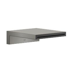 Dornbracht Wannen-Schwallauslauf Deque Wandmontage, 200mm Platte 180x60mm 26,5l... DORNBRACHT-13430740-99 4029011924644 (Abb. 1)