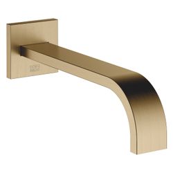 Dornbracht Wannenauslauf Mem, eckig, für Wandmontage, Ausladung 220mm, max. 38,... DORNBRACHT-13801782-39 4099477399355 (Abb. 1)