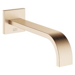 Dornbracht Wannenauslauf Mem, eckig, für Wandmontage, Ausladung 220mm, max. 38,... DORNBRACHT-13801782-46 4099477090689 (Abb. 1)