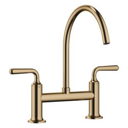 Dornbracht Zweiloch-Brückenbatterie Vaia für Spül-/Profibrause Ausladung 241mm,... DORNBRACHT-19815809-39 4099477399461 (Abb. 1)