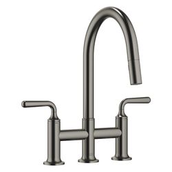 Dornbracht Dreiloch-Brückenbatterie Vaia Pull-down mit Brausefunktion Ausladung... DORNBRACHT-19870809-99 4099477167312 (Abb. 1)