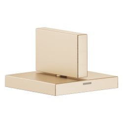 Dornbracht Seitenventil Mem, eckig, linksschließend, warm, Rosette 60x60mm, Cha... DORNBRACHT-20000783-46 4099477090849 (Abb. 1)