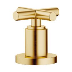 Dornbracht Seitenventil Tara, rechtsschließend, Bohrung 32mm, Messing gebürstet... DORNBRACHT-20000892-28 4029011897160 (Abb. 1)