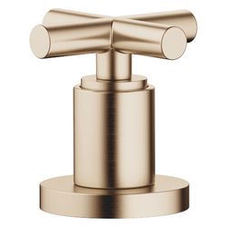 Dornbracht Seitenventil Tara, rechtsschließend, Bohrung 32mm, Champagne gebürst... DORNBRACHT-20000892-46 4099477031248 (Abb. 1)