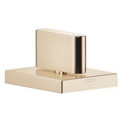 Dornbracht Seitenventil CL.1 rechtsschließend kalt Rosette 60x47mm, Champagne g... DORNBRACHT-20004705-46 4099477136547 (Abb. 1)