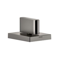 Dornbracht Seitenventil CL.1 linksschließend warm Rosette 60x47mm, Dark Platinu... DORNBRACHT-20004706-99 4029011796678 (Abb. 1)