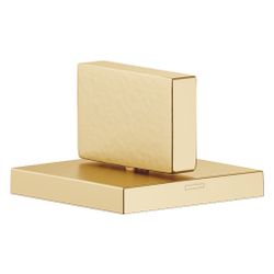 Dornbracht Seitenventil Mem, eckig, rechtsschließend, kalt, Hammerschlag Strukt... DORNBRACHT-20004782-28 4099477019727 (Abb. 1)