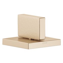 Dornbracht Seitenventil Mem, eckig, rechtsschließend, kalt, Hammerschlag Strukt... DORNBRACHT-20004782-46 4099477019734 (Abb. 1)