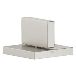 Dornbracht Seitenventil Mem, eckig, linksschließend, warm, Hammerschlag Struktu... DORNBRACHT-20004783-06 4099477019772 (Abb. 1)