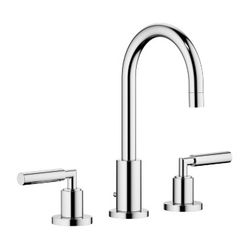 Dornbracht Waschtisch-Dreilochbatterie Tara mit Ablaufgarnitur, schwenkbar, 135... DORNBRACHT-20710882-00 4029011519789 (Abb. 1)