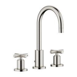 Dornbracht Waschtisch-Dreilochbatterie Tara mit Ablaufgarnitur, schwenkbar, 135... DORNBRACHT-20710892-06 4029011519673 (Abb. 1)