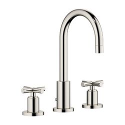 Dornbracht Waschtisch-Dreilochbatterie Tara mit Ablaufgarnitur, schwenkbar, 135... DORNBRACHT-20710892-08 4029011519697 (Abb. 1)