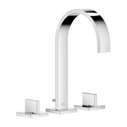 Dornbracht Waschtisch-Dreilochbatterie Mem, mit Ablaufgarnitur, Ausladung 165mm... DORNBRACHT-20713782-00 4029011674617 (Abb. 1)
