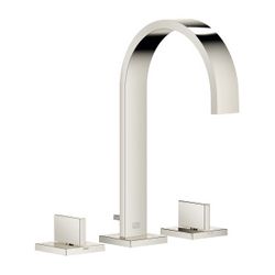 Dornbracht Waschtisch-Dreilochbatterie Mem, mit Ablaufgarnitur, Ausladung 165mm... DORNBRACHT-20713782-08 4029011674631 (Abb. 1)