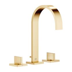 Dornbracht Waschtisch-Dreilochbatterie Mem, mit Ablaufgarnitur, Ausladung 165mm... DORNBRACHT-20713782-28 4029011897276 (Abb. 1)