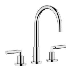 Dornbracht Waschtisch-Dreilochbatterie Tara mit Ablaufgarnitur, schwenkbar, 165... DORNBRACHT-20713882-00 4029011519734 (Abb. 1)