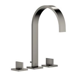 Dornbracht Waschtisch-Dreilochbatterie Mem, mit Ablaufgarnitur, Ausladung 200mm... DORNBRACHT-20715782-99 4029011809101 (Abb. 1)
