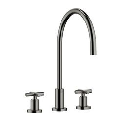 Dornbracht Tara Dreilochbatterie 20815892 Dark Platinum matt... DORNBRACHT-20815892-99 4029011924897 (Abb. 1)