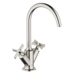 Dornbracht Waschtisch-Einlochbatterie Vaia mit Ablaufgarnitur, schwenkbar, Ausl... DORNBRACHT-22513809-06 4099477024783 (Abb. 1)
