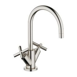 Dornbracht Waschtisch-Einlochbatterie Tara mit Ablaufgarnitur, schwenkbar, 165m... DORNBRACHT-22513892-06 4029011519178 (Abb. 1)