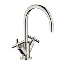 Dornbracht Waschtisch-Einlochbatterie Tara mit Ablaufgarnitur, schwenkbar, 165m... DORNBRACHT-22513892-08 4029011519185 (Abb. 1)