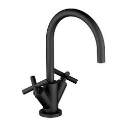 Dornbracht Waschtisch-Einlochbatterie Tara mit Ablaufgarnitur, schwenkbar, 165m... DORNBRACHT-22513892-33 4029011519208 (Abb. 1)