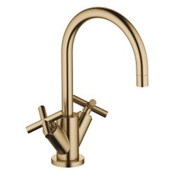 Dornbracht Waschtisch-Einlochbatterie Tara mit Ablaufgarnitur, schwenkbar, 165m... DORNBRACHT-22513892-39 4099477346656 (Abb. 1)