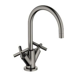Dornbracht Waschtisch-Einlochbatterie Tara mit Ablaufgarnitur, schwenkbar, 165m... DORNBRACHT-22513892-99 4029011818318 (Abb. 1)