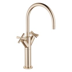 Dornbracht Waschtisch-Einlochbatterie Tara, erhöhter Standfuß, 200mm, max. 7l/m... DORNBRACHT-22533892-46 4099477031545 (Abb. 1)