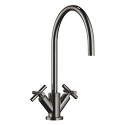 Dornbracht Einlochbatterie Tara schwenkbar, Ausladung 235mm, max. 7l/min, Dark ... DORNBRACHT-22815892-19 4099477073705 (Abb. 1)
