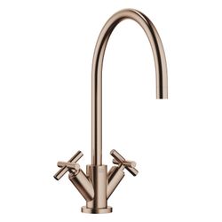 Dornbracht Einlochbatterie Tara schwenkbar, Ausladung 235mm, max. 7l/min, Bronz... DORNBRACHT-22815892-42 4099477261195 (Abb. 1)
