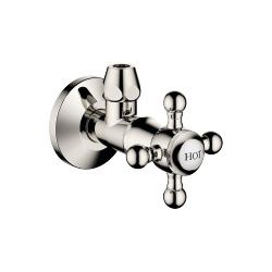 Dornbracht Eckventil Madison Rosette 60mm Porzellanplättchen Hot, Platin, 22900... DORNBRACHT-22900361-08 4029011200564 (Abb. 1)